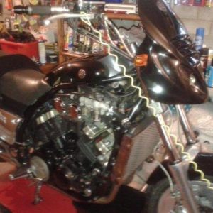 Yamaha vmx 1200, h reg 2001 for sale