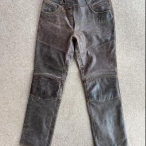 Hein Gericke - fully lined leather m/c trousers size xl for sale