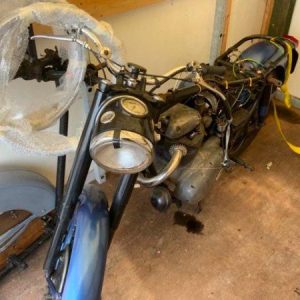 650 BSA 1963 + Sidecar for restoration for sale