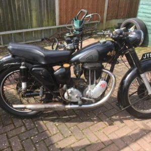 1952 ajs 500 ,single.cylinder for sale
