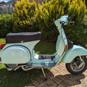 UK built Vespa Douglas P200e from 1981 for sale