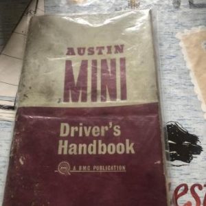 Car manuals and drivers handbooks for mini  for sale