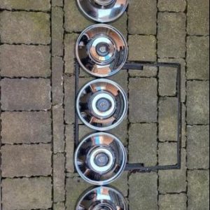 Original Jaguar Chrome Hub Caps for sale
