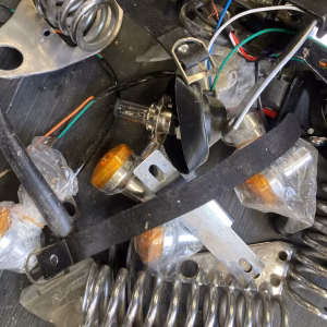 Various bits and pieces for motorcycle for sale