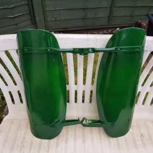 BSA BANTAM LEG SHIELDS -SUPER RAREnowada WITH FIXINGS For Sale