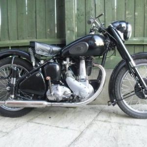 bsa motorbike 350cc year 1953 for sale