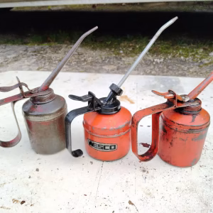 3 classic oil cans for sale
