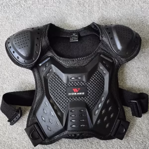 WOSAWE Small Black Body Armor Motorcycle Protective Jacket For Sale