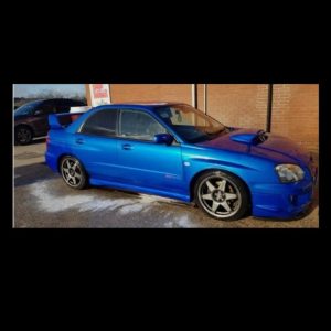 2004 Blue Subaru Saloon for sale