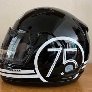 Arai Quantum ST PRO, Concept 75 Edition Black Motorcycle Helmet size med for sale