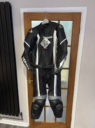 FOR SALE DAINESE ASSEN STYLE YAMAHA 2 PIECE LEATHERS SIZE 54 - NEW WITH TAGS