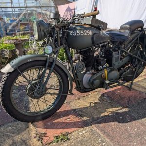 For Sale BSA WM20 1944 Military Motorcycle