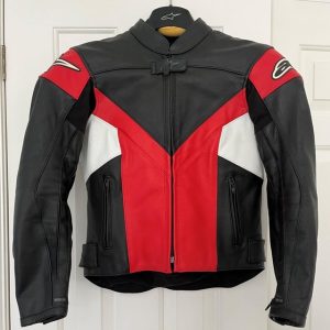 `For Sale Alpine Stars Stella Ladies Leather Jacket.size 40