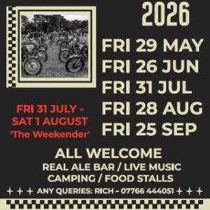 29th may shudy camps bike night