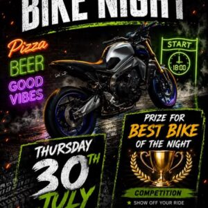 New bike night starting in Braintree Essex  on 30th july