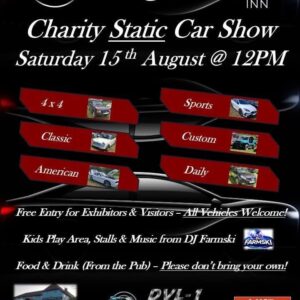 Car show at the george inn longbridge deveril on sat 15th August