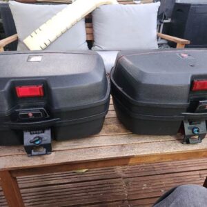 For Sale   Pair of Baglux Motorcycle Hard Panniers