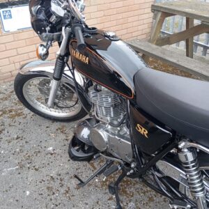 For Sale  Yamaha SR400 classic motorcycle.